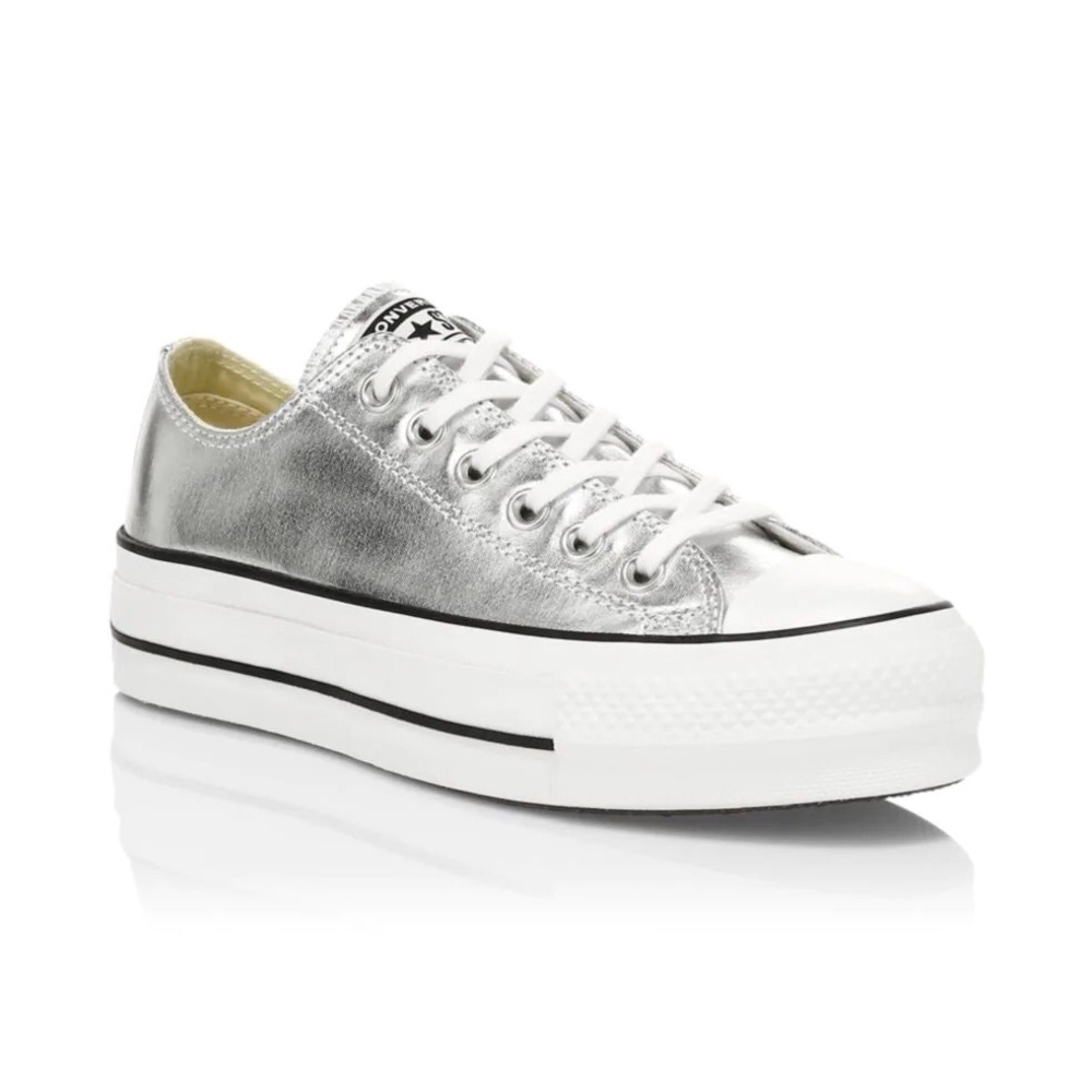 Metallic Converse , brand new!
